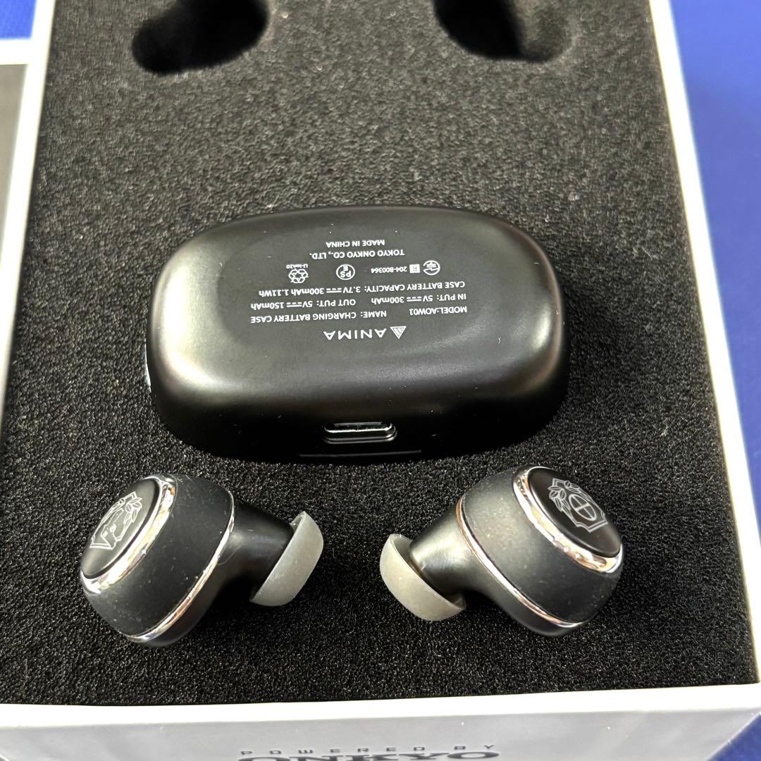 美品】名探偵コナン 長野県警モデル AOW01 ワイヤレスイヤホン Onkyo