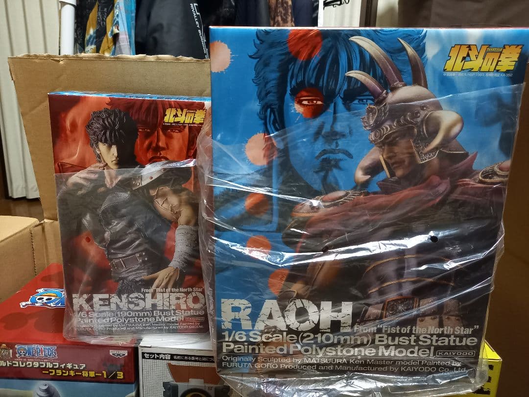 ケンシロウ　ラオウ　 1/6スケール バストスタチューセット　北斗の拳　胸像 フィギュア専門店 -ソダチトイズ / 予約 Figurama 北斗の拳 ケンシロウ