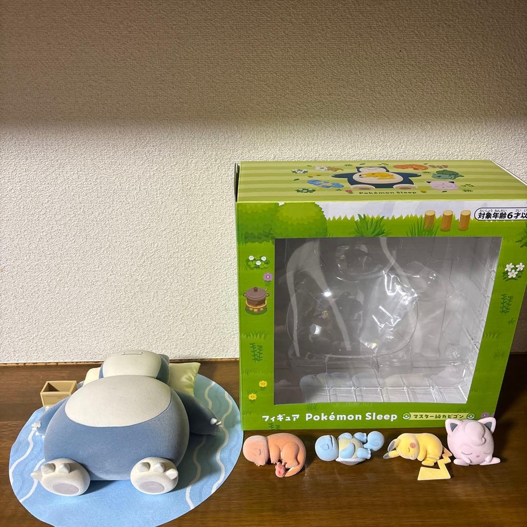 ポケモンスリープ フィギュアセット フィギュアコレクション Pokémon Sleep シアンの砂浜」がポケモン