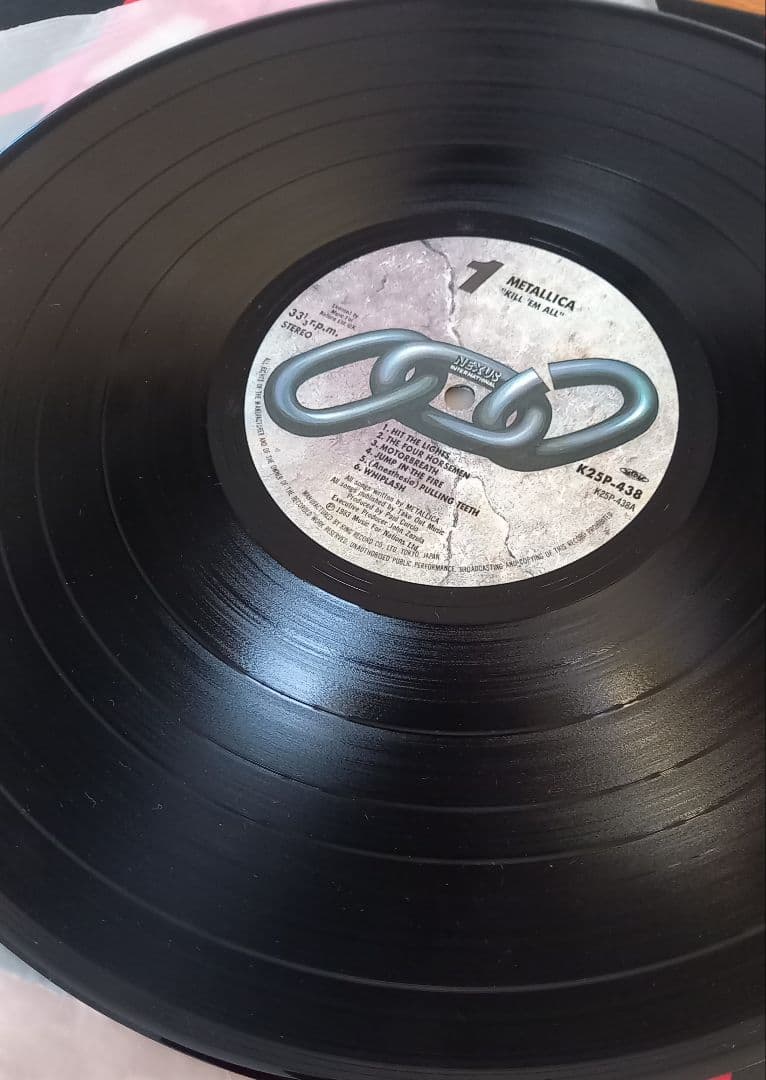 送料込 Metallica メタリカ キルエムオール 日本1984 血染めの鉄槌