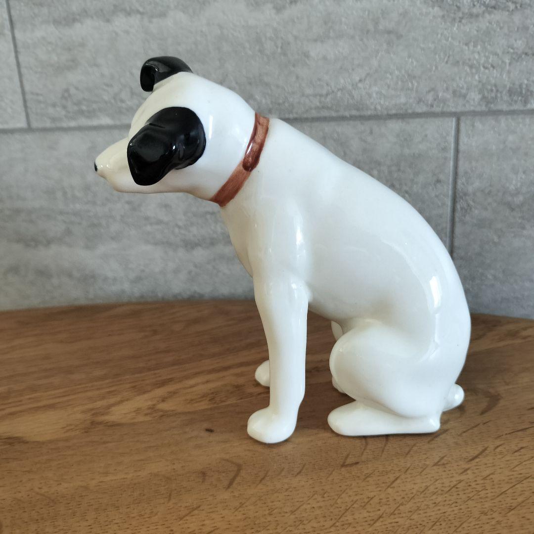 Victor ニッパー ビクター犬 陶器製 置物 昭和レトロ - メルカリ