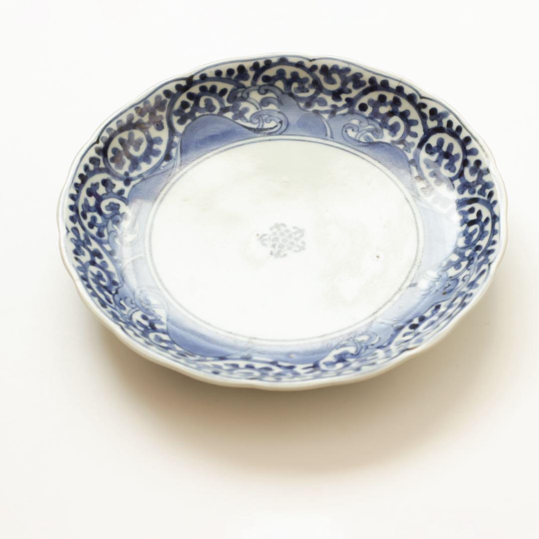 伊万里 古伊万里 江戸 中期 流水 唐草文 皿 金継ぎ 材料 - メルカリ