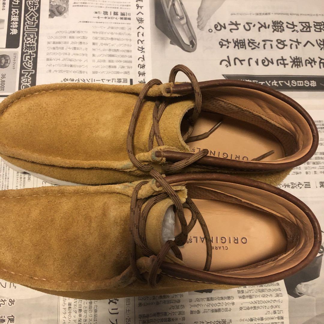 クラークス ビームス別注 ワラビー ゴアテックス clarks beams - メルカリ