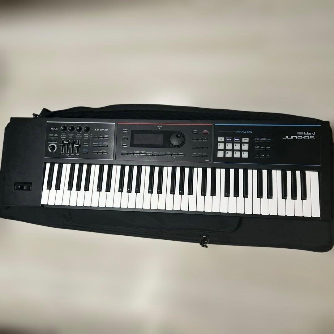 シンセサイザー Roland JUNO-DS 61鍵 Roland JUNO-DS61 (ブラック) 61鍵盤 ローランド 【 札幌
