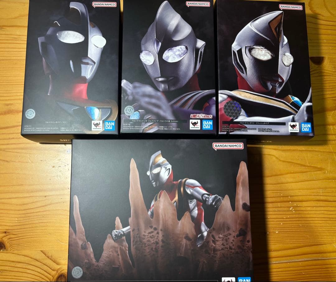 真骨彫製法　ティガ　ガイア　ダイナ　ガイア用エフェクトパーツ　セット 真骨彫製法 ティガ ガイア ダイナ ガイア用エフェクトパーツ セット