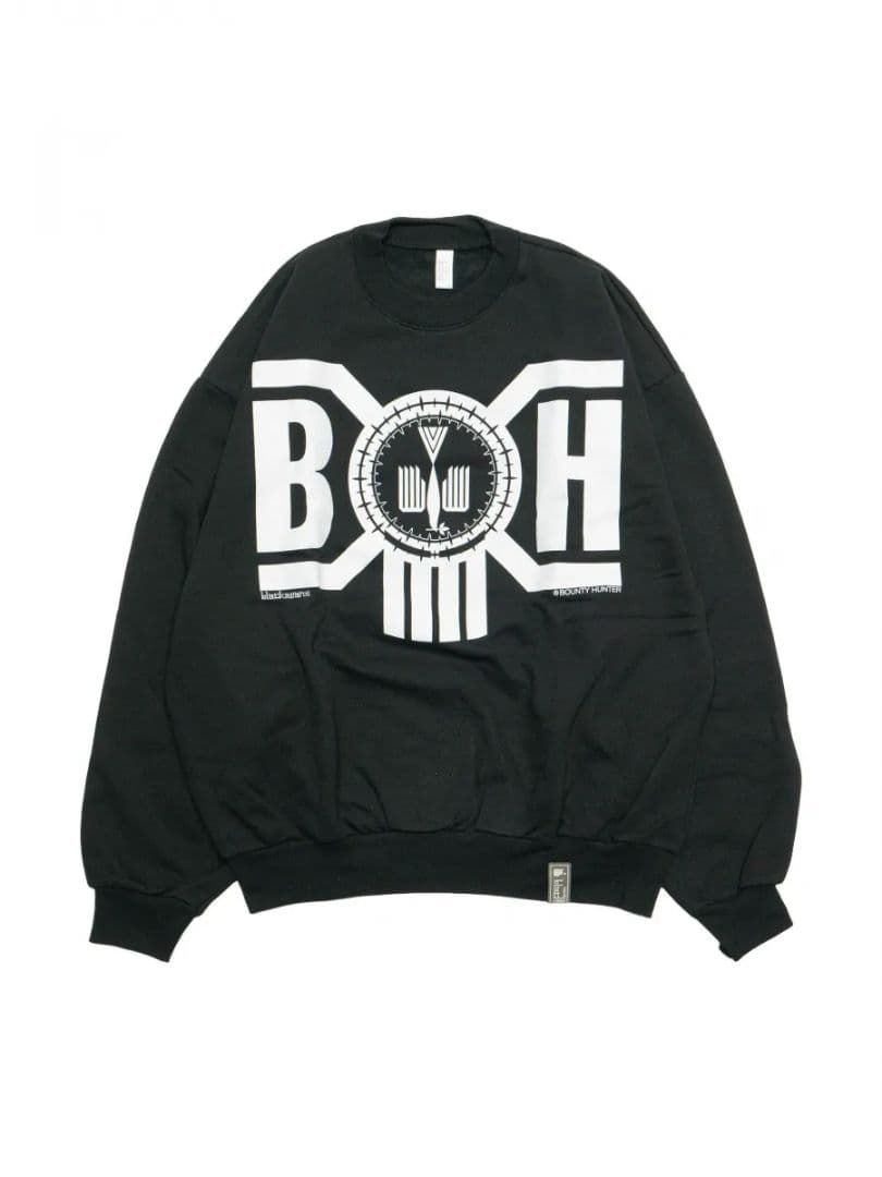 BOUNTY HUNTER × blackmeans Crew Neck XL SURPRISE(サプライズ) / BOUNTY HUNTER × blackmeans Crew Neck