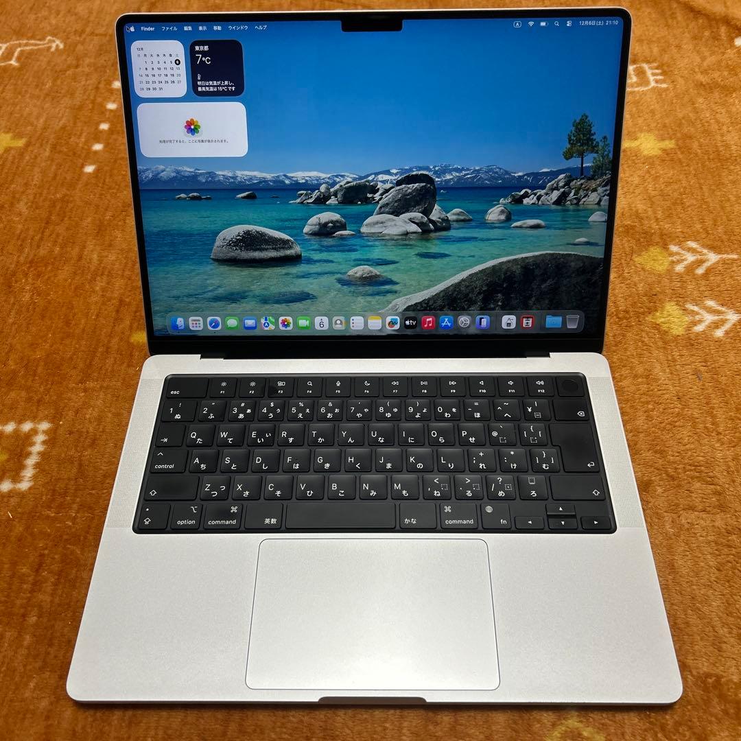 美品快速MacBook Pro 14インチ M1 32GB 16core 1TB MacBook Pro 14インチ Apple M1 Proチップ搭載モデル[2021年モデル/SSD