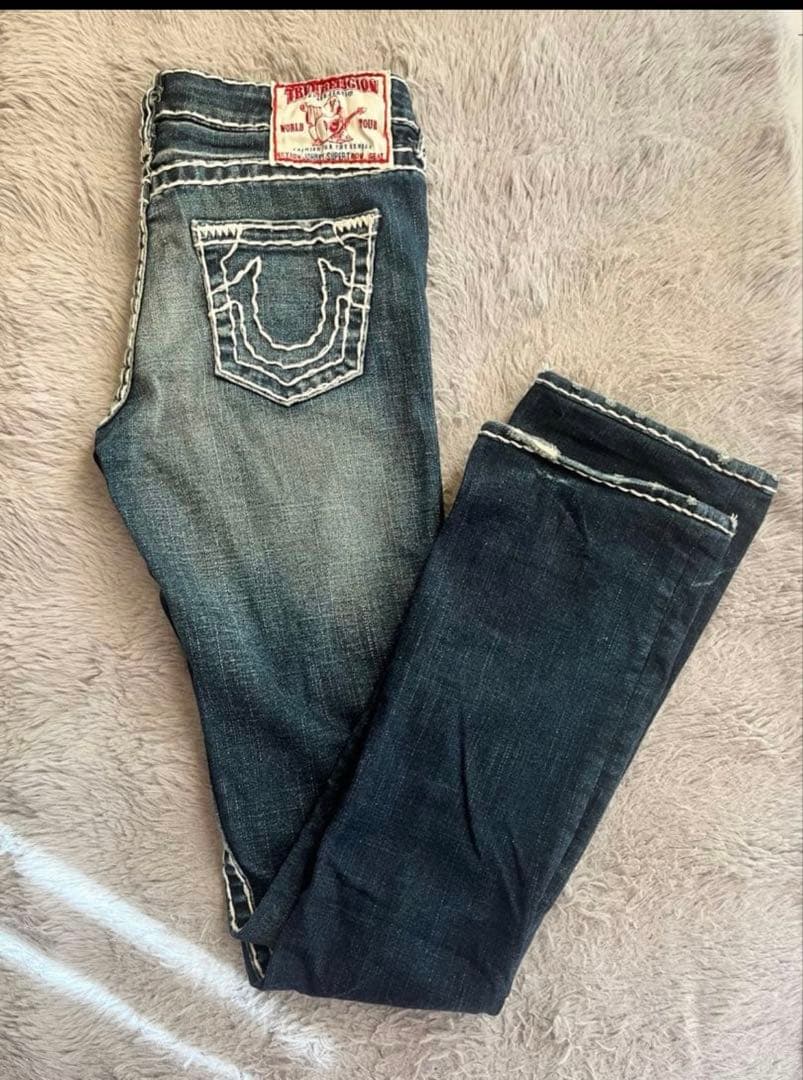 True Religion super t フレアデニム　archive y2k True Religion super t フレアデニム archive y2k