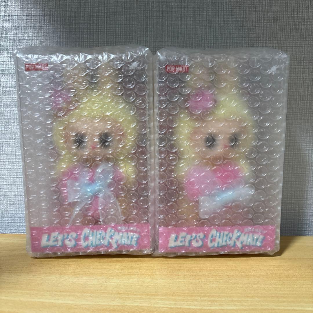 POP MART LET'S CHECKMATE ラブブ 2体セット Pop Mart The Monsters Let's Checkmate 人気のラブブから可愛い