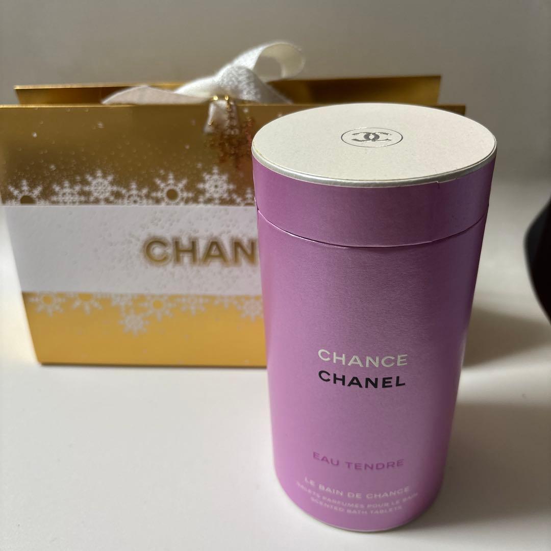 CHANEL CHANCE Eau Tendre 入浴剤17g×10ショッパー付 シャネル(CHANEL) チャンス オー タンドゥル バス タブレット 17g 10個