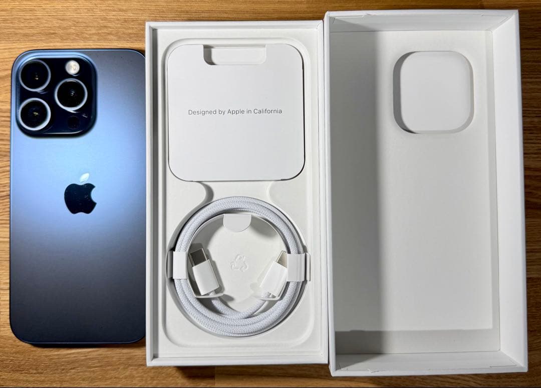iPhone15 Pro 256GB (SIMフリー) ブルーチタニウム　美品 Amazon | 【整備済み品】 Apple iPhone 15 Pro 256GB ブルー