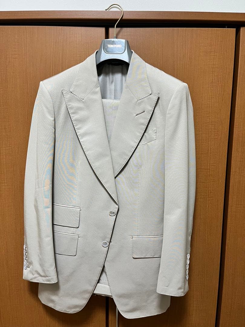 TOM FORD ベージュ スーツ 7-46 R TOM FORD Atticus Beige Suit Size 46 / 36R U.S. New With Tags | eBay