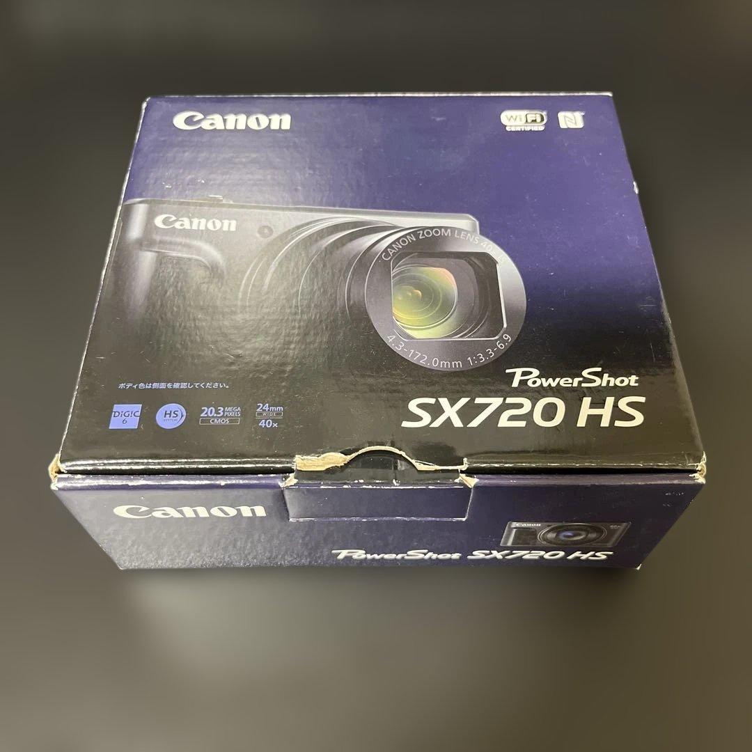 動作確認済　Canon PowerShot SX720 HS 本体 Amazon | Canon デジタルカメラ PowerShot SX720 HS ブラック 光学40倍