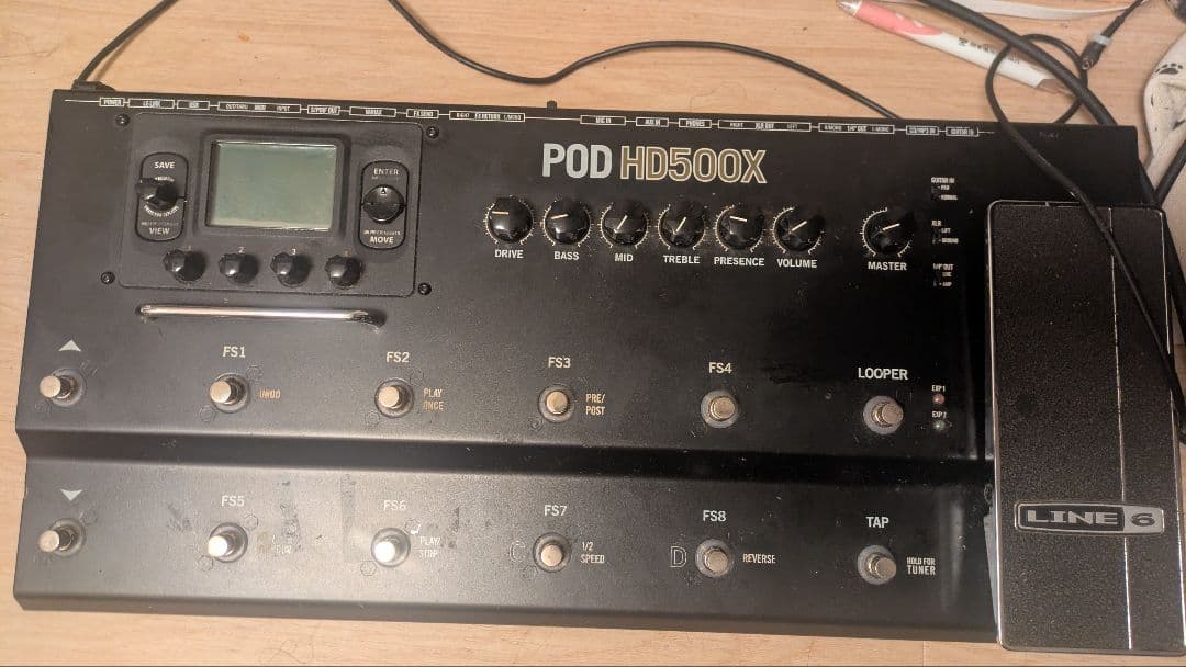 LINE 6 POD HD500X マルチエフェクター Line 6 ( ライン6 ) POD HD500X アンプシミュレーター/マルチ