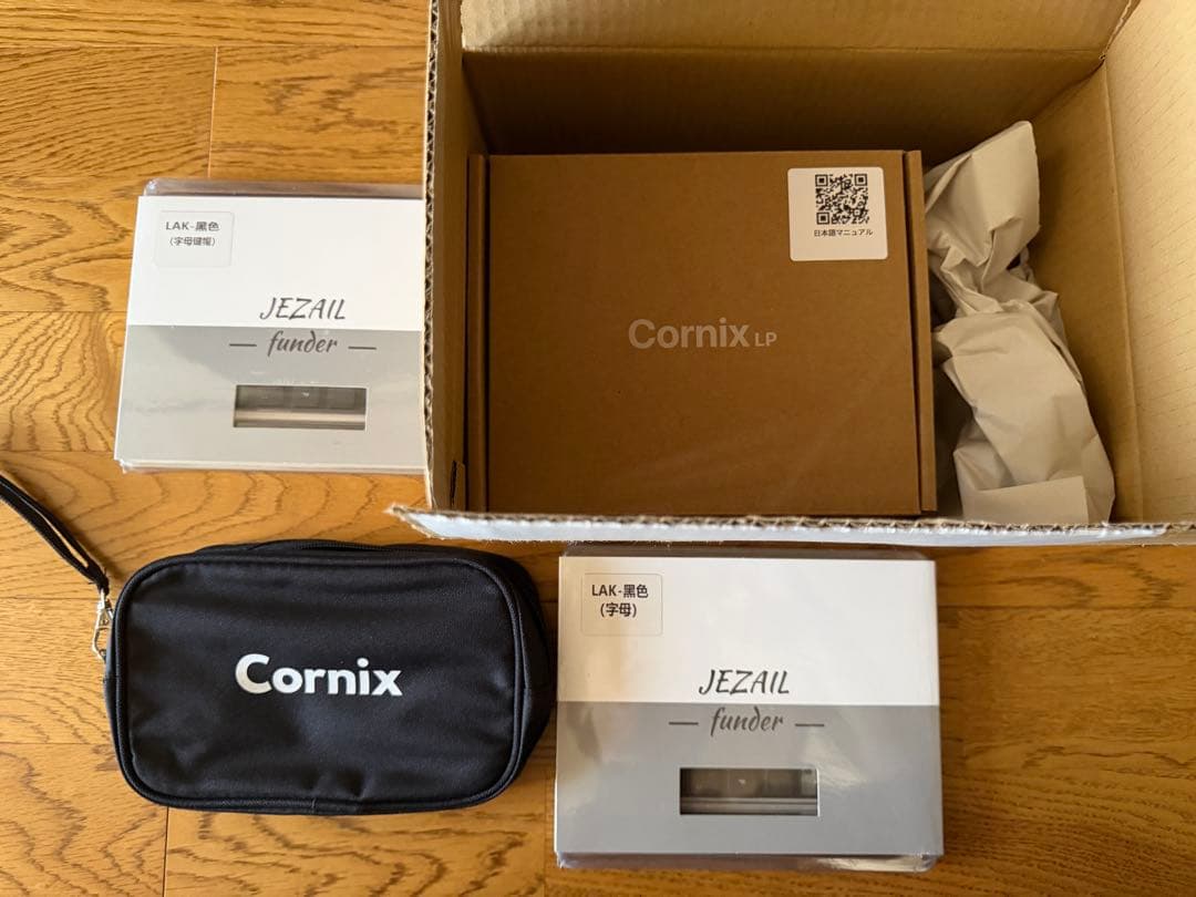 Cornix フルセット　シルバー　分割キーボード Cornix LP 分割キーボード シルバー・ホワイト CE 技適認証済み - メルカリ