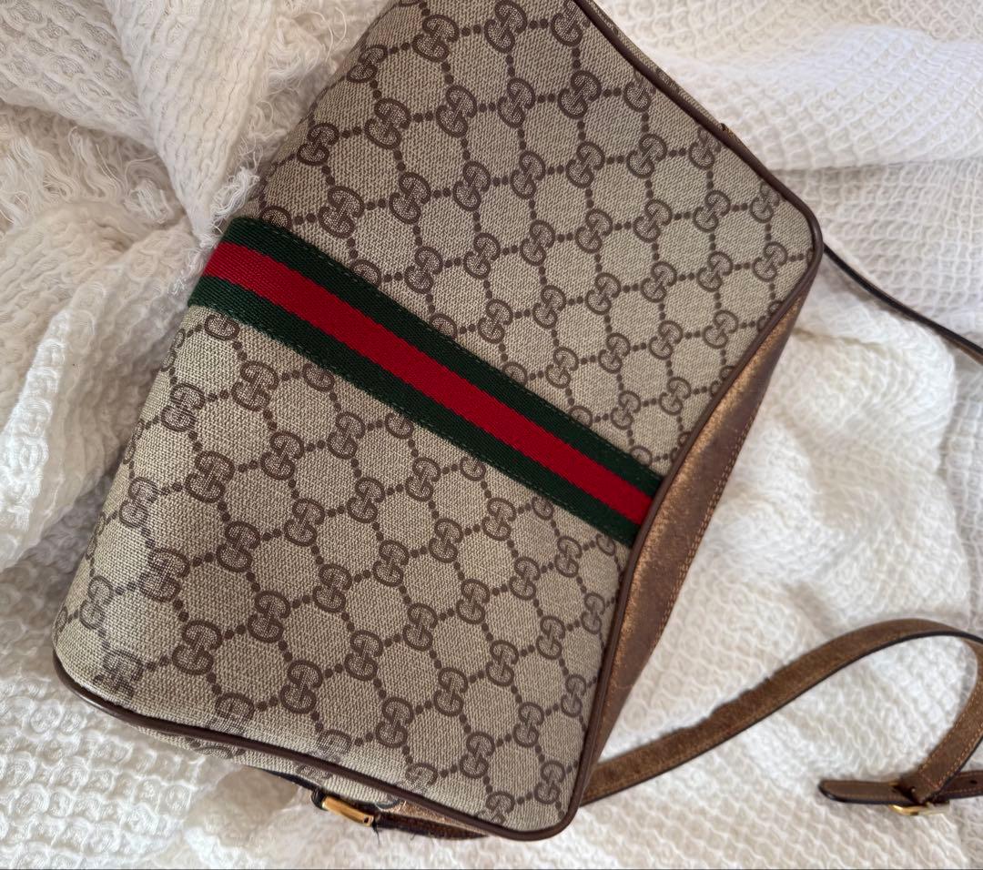 大幅値下げ中 GUCCI グッチ GGパターン ショルダーバッグ