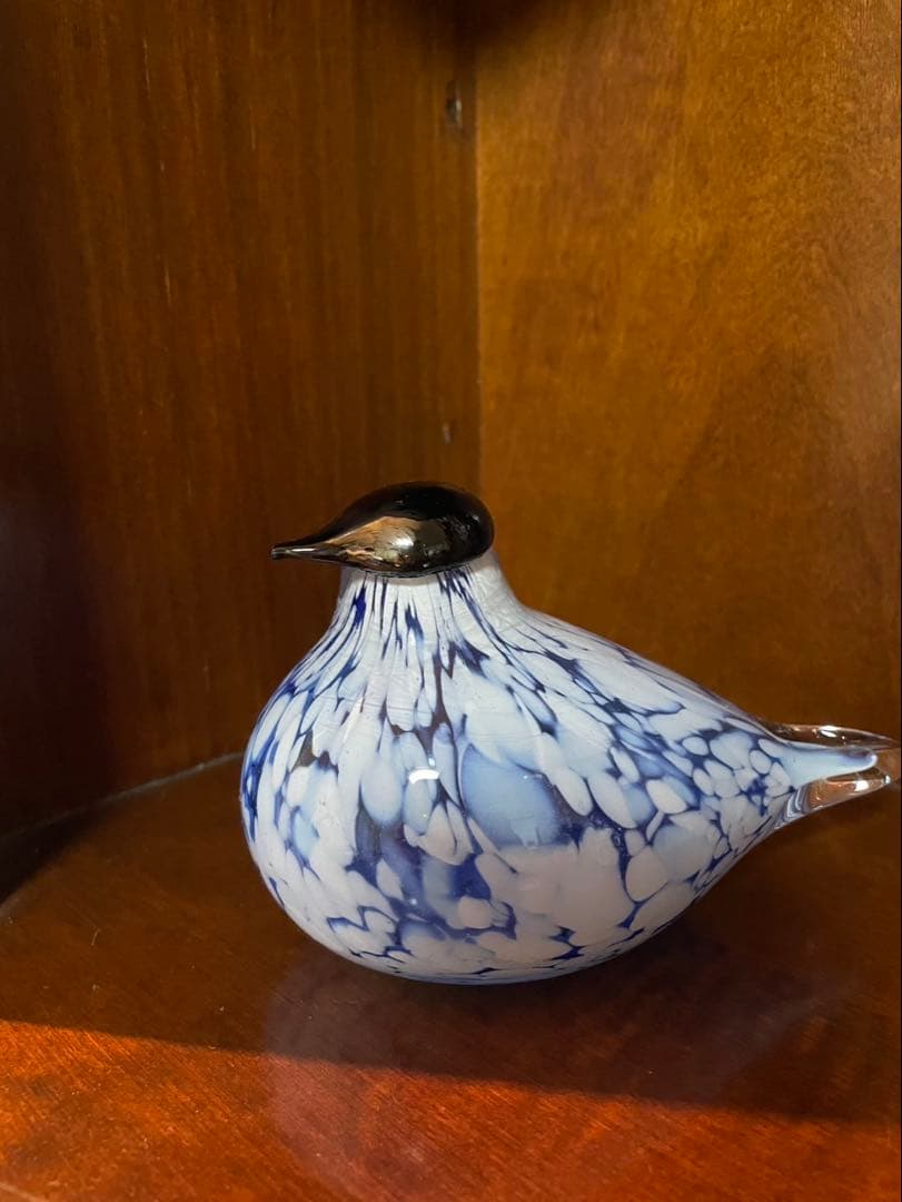 イッタラ　鳩　ガラス細工　フィンランド Birds By Toikka iittala Nuutajarvi イッタラバード ガラス Waiter