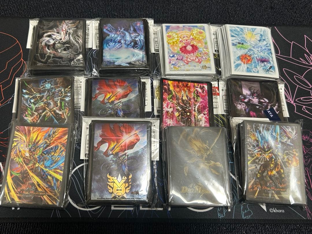 デュエルマスターズ　公式　絶版　スリーブ　まとめ売り デュエルマスターズ - デュエマ シルバースリーブ 絶版 40枚からの通販