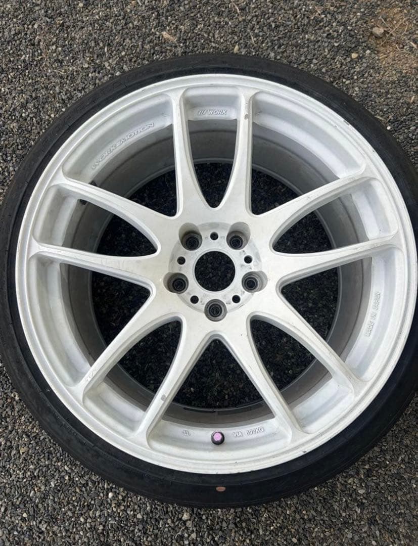 ワークエモーション極18インチ9.5Ｊ 114.3 18×9.5J +30 5/114.3 ワークエモーション CR 極 (GTS) ワーク 18インチ
