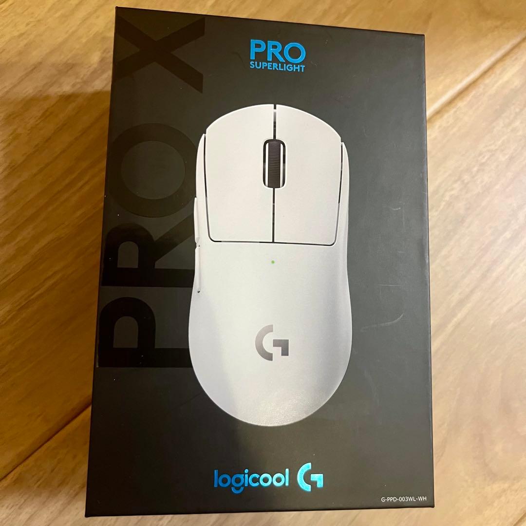 Logicool G PRO X superlight ホワイト Logicool PRO X SUPERLIGHT ワイヤレス ゲーミング マウス ホワイト G