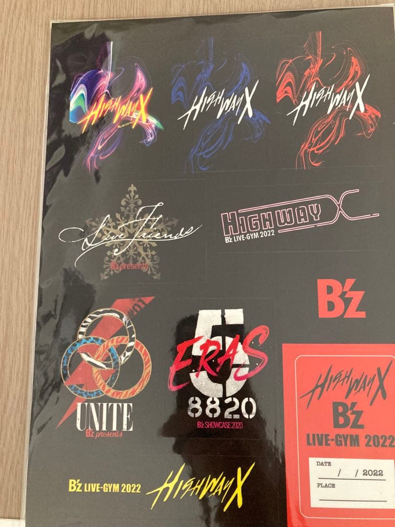B'z Party 稲葉浩志松本孝弘 会場限定 ステッカー FYOP FINAL - メルカリ