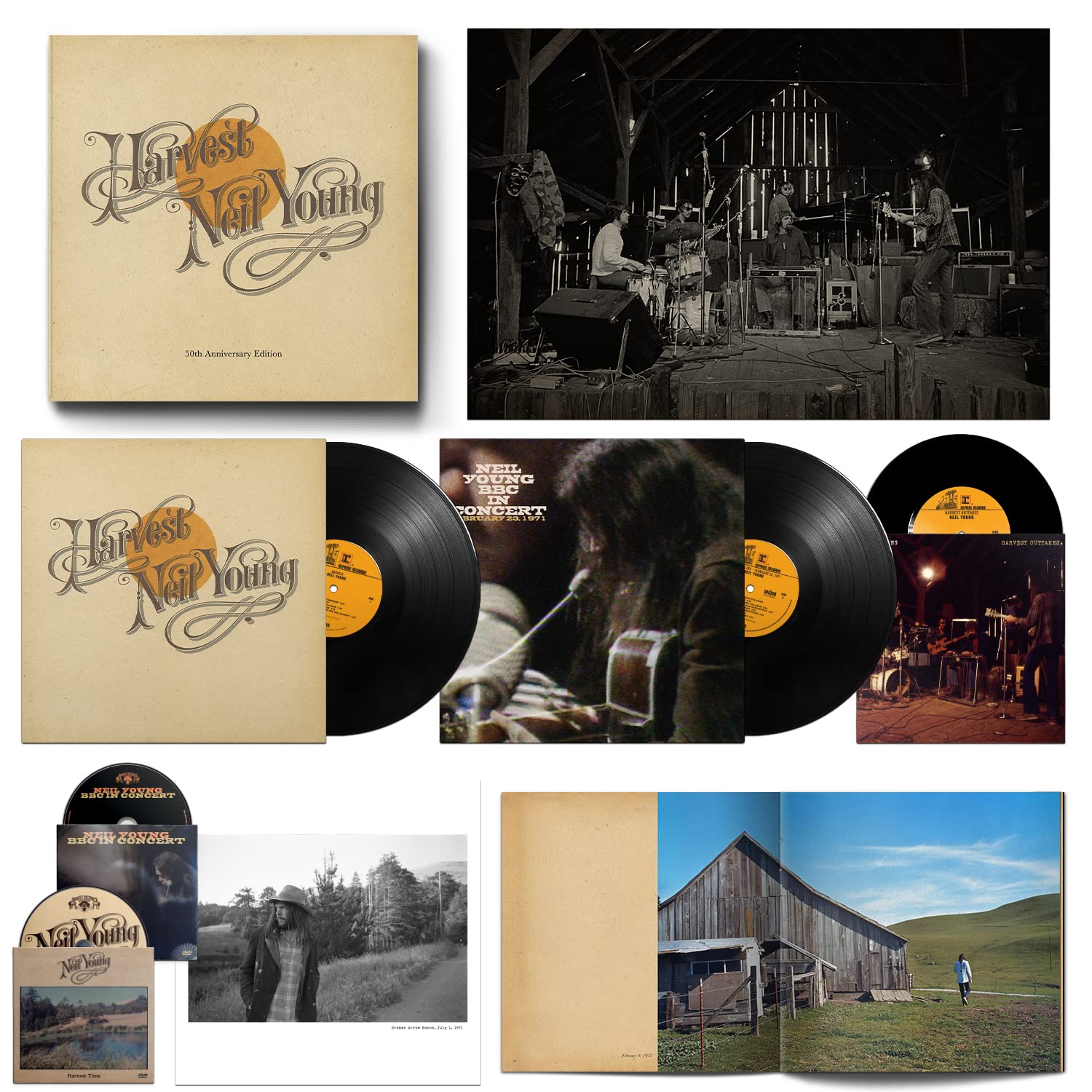 Neil Young's Harvest reissued for its 50th anniversary
